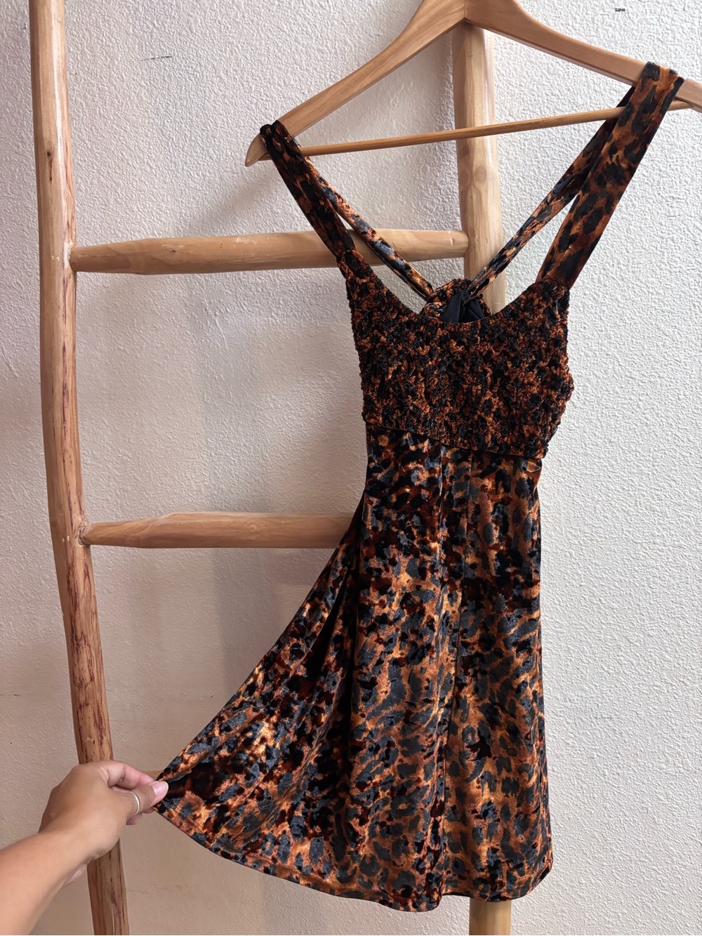Free People Virgo moon mini dress